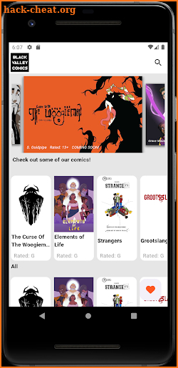 Black Valley Comics screenshot