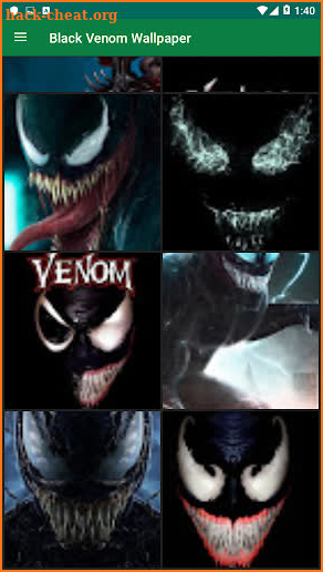 Black Venom Wallpaper screenshot