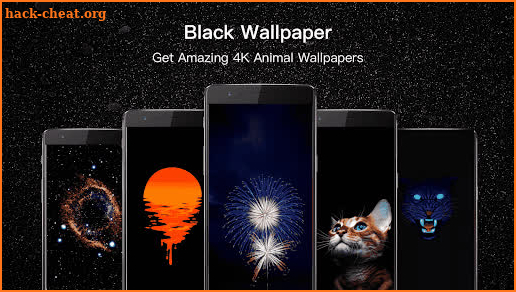 Black Wallpapers - HD Background Live Wallpaper 4K screenshot