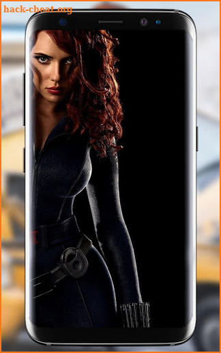 Black Wallpapers HD Widow Avengers screenshot
