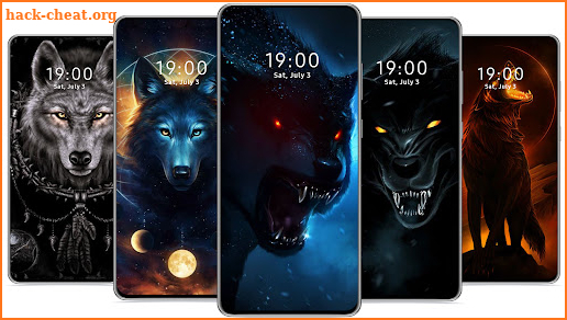 🐺Black Wolf Wallpaper 4K HD Backgrounds screenshot