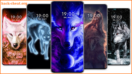 🐺Black Wolf Wallpaper 4K HD Backgrounds screenshot