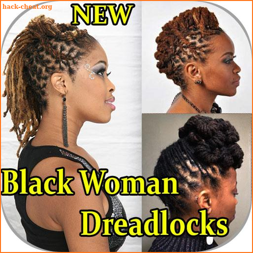 Black Woman Dreadlocks Hairstyle screenshot