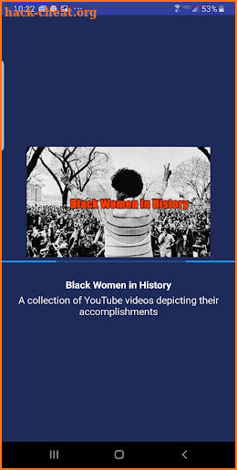 Black Women in History screenshot