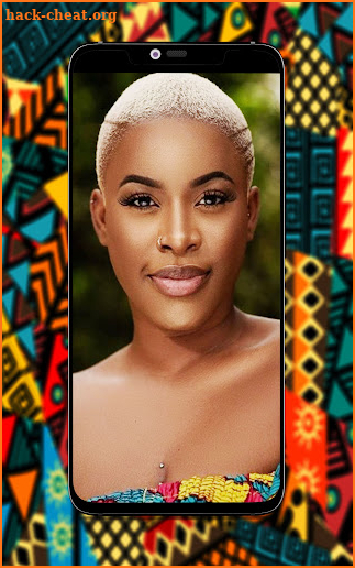 Black Women Line Hairstyles screenshot