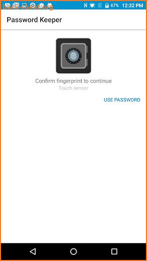 BlackBerry Password Keeper screenshot