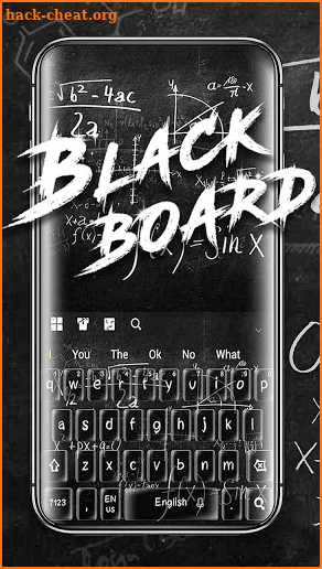 Blackboard Keyboard screenshot