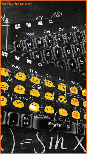 Blackboard Keyboard screenshot