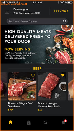 Blackbox Meats: Food Delivery screenshot