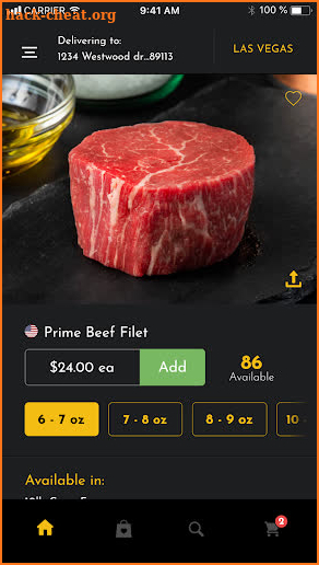 Blackbox Meats: Food Delivery screenshot