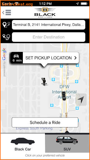 Blackcar ride screenshot