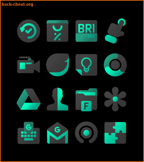 Blackdiant Tosca - icon Pack screenshot