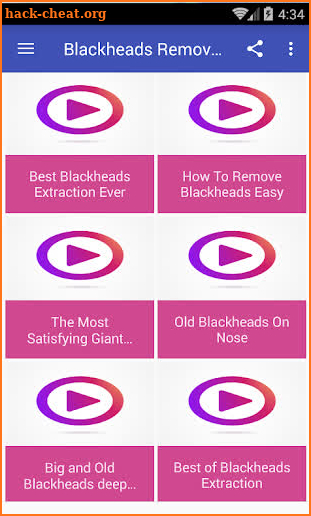 Blackheads Removal Videos screenshot