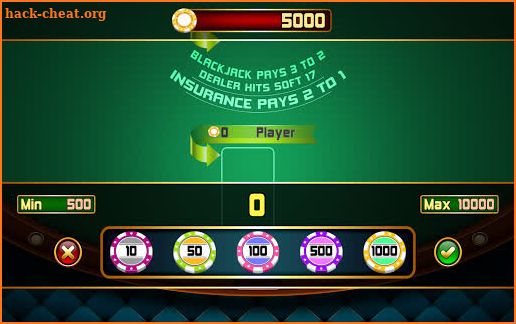 Blackjack screenshot
