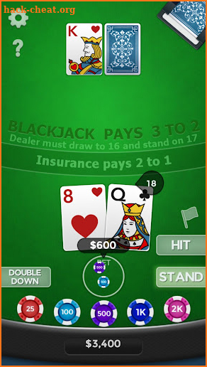 Blackjack 21 screenshot