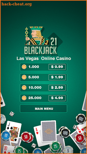 BlackJack 21: Las Vegas  Online Casino Game screenshot