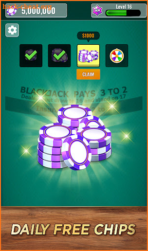 Blackjack 21! Master Of Cards - Free & Offline screenshot