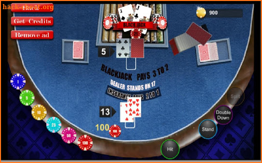 Blackjack 21 Playing Card 2018 screenshot