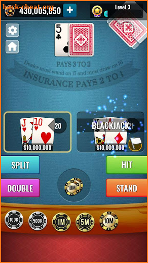 Blackjack 21: Pro Blackjackist screenshot