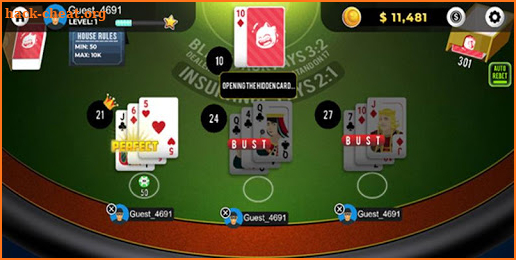 Blackjack 21 - Raise The Stakes screenshot