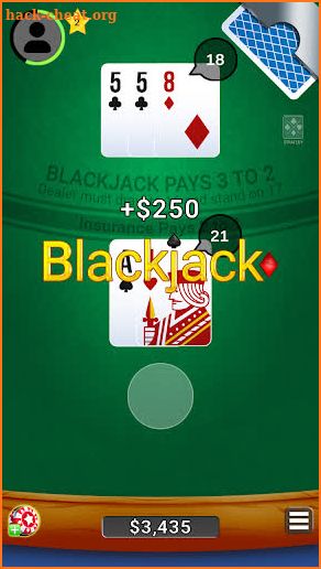 Blackjack 21 ♠️♥️ Play Fun Black Jack OFFLINE FREE screenshot