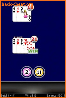Blackjack +3 screenshot