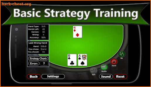 Blackjack All-In-One Trainer screenshot