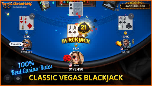 Blackjack Championship screenshot