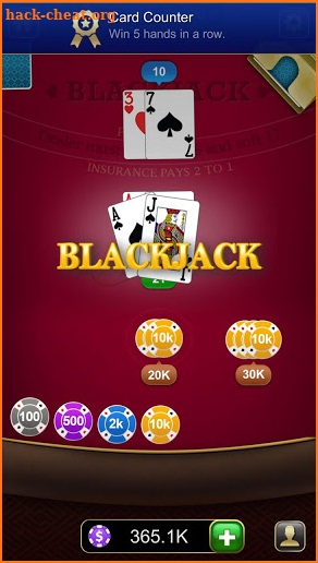 Blackjack Classic screenshot