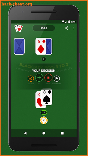 Blackjack - Free & Offline screenshot