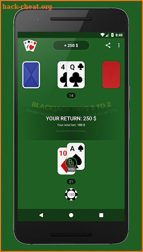 Blackjack - Free & Offline screenshot