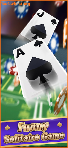 Blackjack King - 21 Blackjack and Solitaire game screenshot
