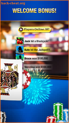 Blackjack Live screenshot