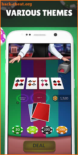 Blackjack - Side Bets - Free Offline Casino Games screenshot