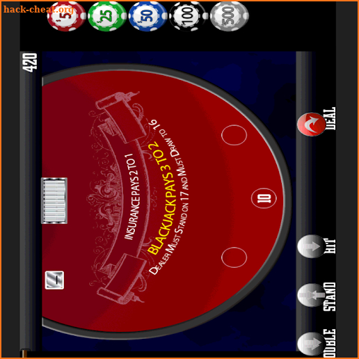 BlackJack Simulator 21+ Casino screenshot
