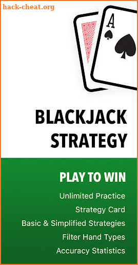 Blackjack Strategy Practice, Blackjack Trainer screenshot