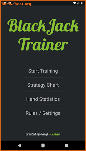 Blackjack Trainer - Basic Stra screenshot