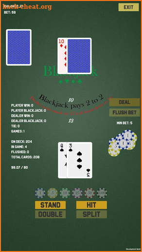 Blackjack Trainer Free - Counting Helper screenshot
