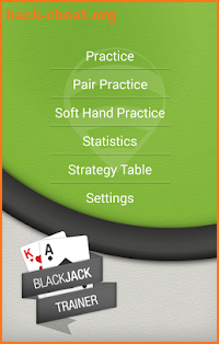 BlackJack Trainer Pro screenshot