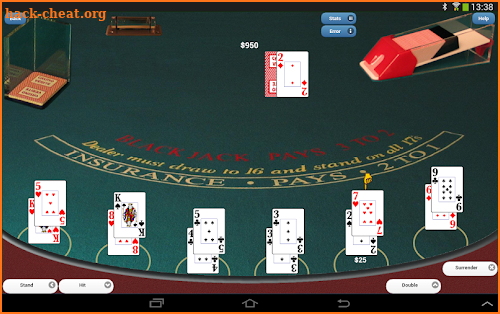Blackjack Verite Games screenshot