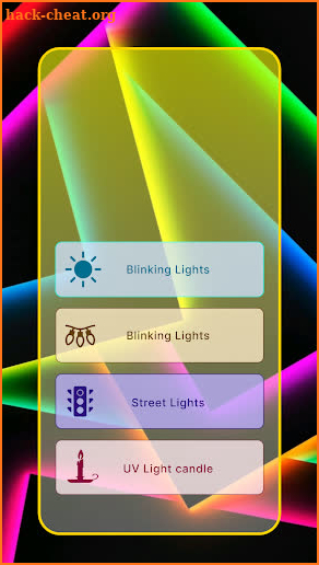 Blacklight UV light Simulator screenshot