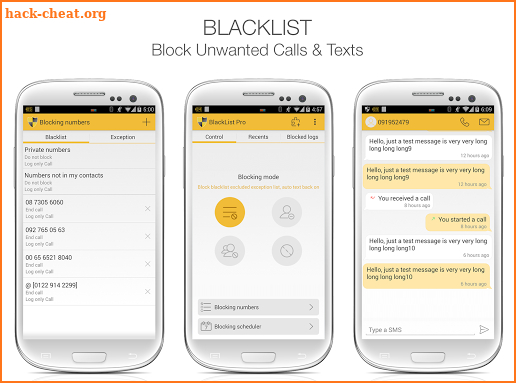 BlackList screenshot