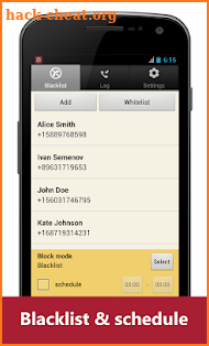 Blacklist Plus - Call Blocker screenshot