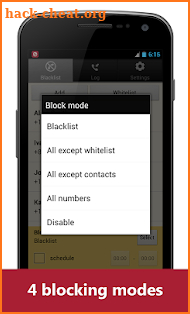 Blacklist Plus PRO screenshot