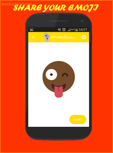 blackMoji:cool emoji for black guys screenshot