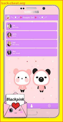 Blackpink Messenger! Chat Simulator screenshot