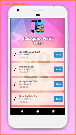 Blackpink Piano Tiles screenshot