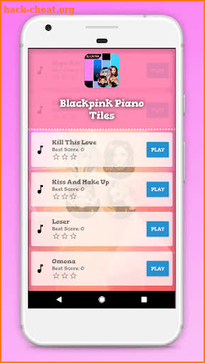 Blackpink Piano Tiles screenshot