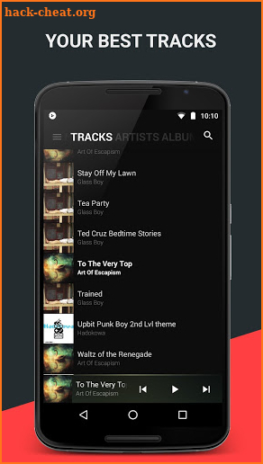 BlackPlayer Music Player screenshot