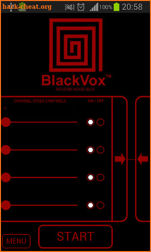 BlackVox™ 2 Reverb Noise Box screenshot